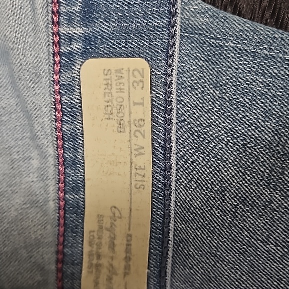 Diesel Grupee-Ankle Super-Slim-Skinny Low Waist - Picture 6 of 6